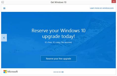 Microsoft Re Releases Get Windows 10 App On Windows 7 And 81 Pcs