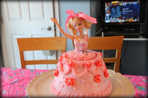The Perfect Pink Barbie Cake With Buttercream Frosting Recipe