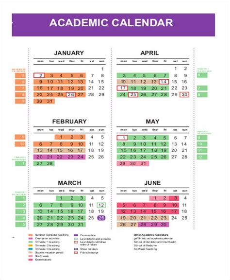 Lsue Academic Calendar Customize And Print
