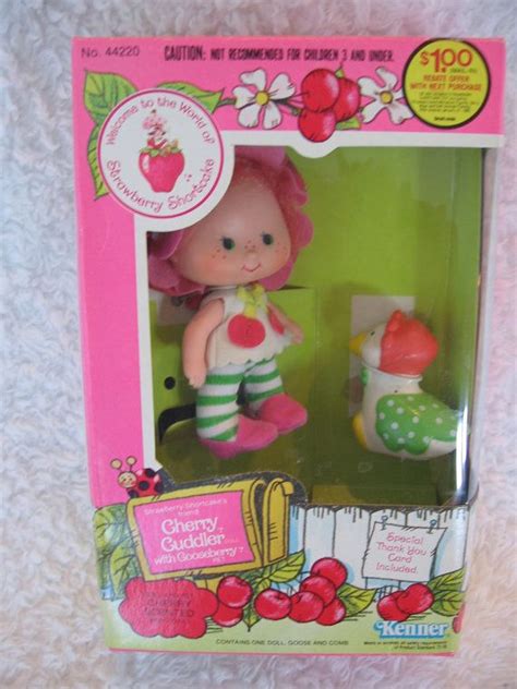 Vintage Strawberry Shortcake Cherry Cuddler Doll By Luvbabycakes81