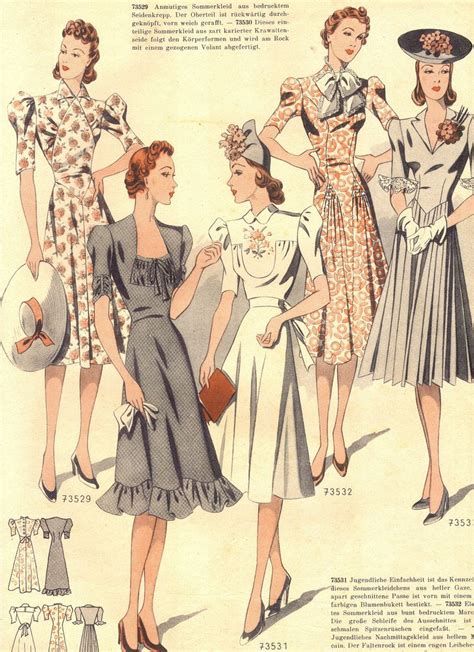 Dresses3 30s Fashion 1930s Fashion Fashion