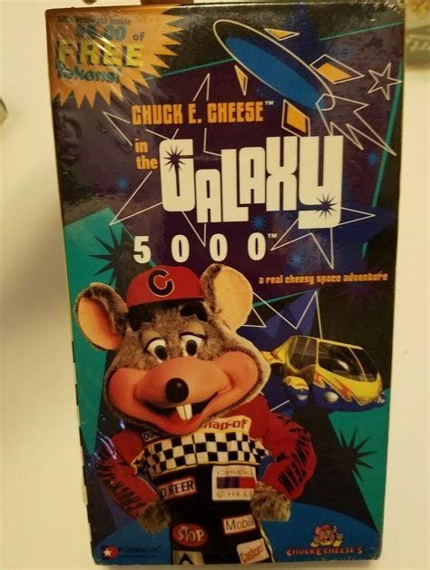 Sealed Chuck E Cheese In The Galaxy 5000 Vhs 2107672906