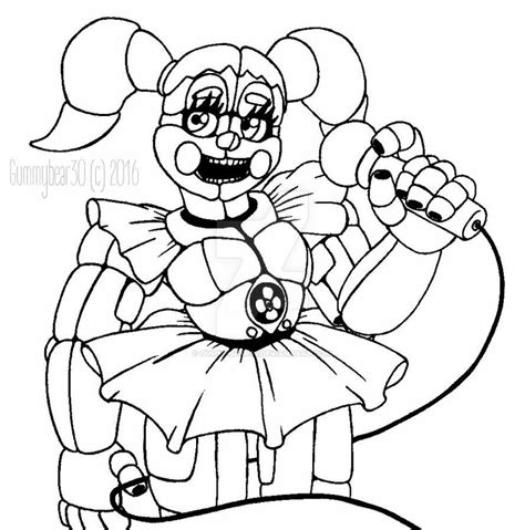 Print nightmare fredbear scary fnaf coloring pages. ~Please, stay in your seats. // FNAF SL: Baby~ by ...