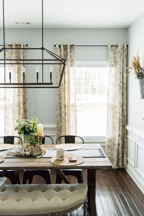 The Perfect Farmhouse Floral Curtains My Curtain Hanging Hacks