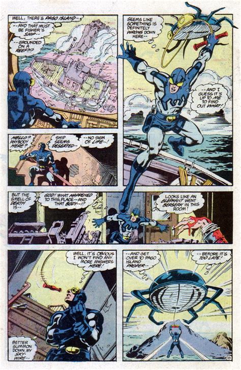 Read Online Blue Beetle 1986 Comic Issue 14