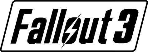 Fallout 3 Logo Png Photo Png Mart