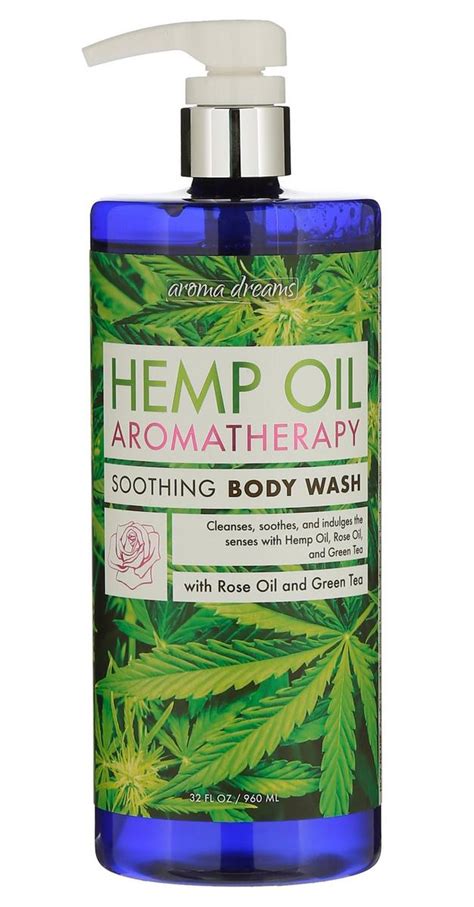 Hemp Oil Aromatherapy Soothing Body Wash Burkes Outlet