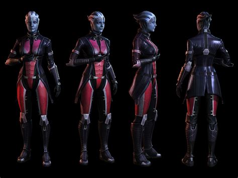 Liara Armor Characters And Art Mass Effect 3