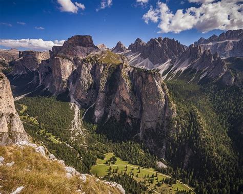 Stunning Dolomite Scenery Here Between Corvara And Cortina Great Fun