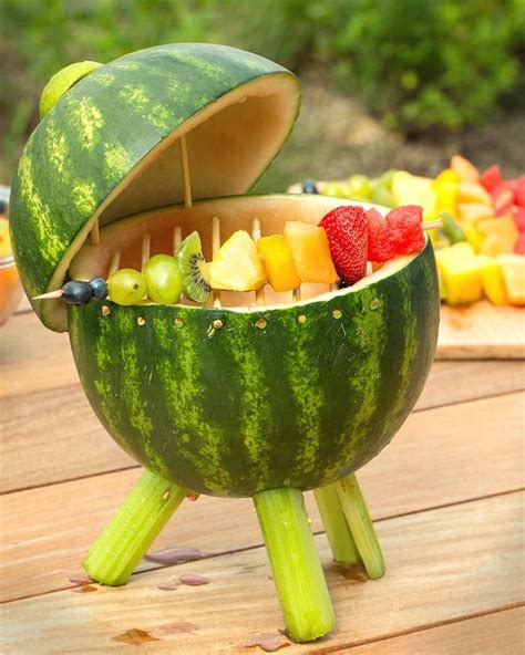 This Watermelon Grill Will Add An Adorable Touch To Your Summer Cookout
