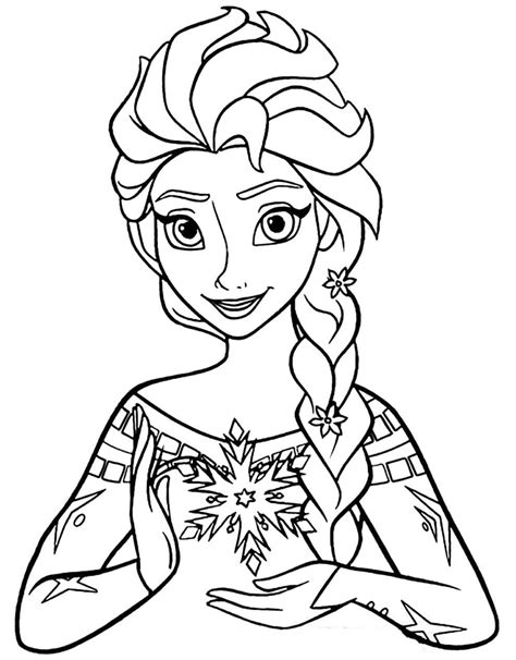 50 Desenhos Da Frozen Para Colorir Como Fazer Em Casa