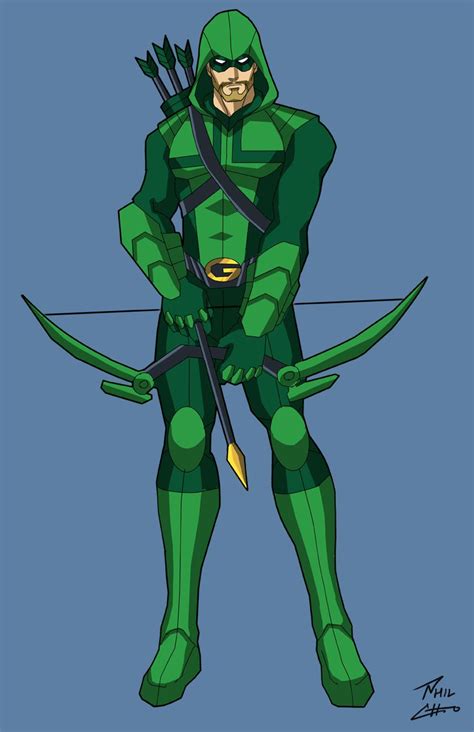 Green Arrow By Phil Cho On Deviantart Green Arrow Arrow Dc Comics