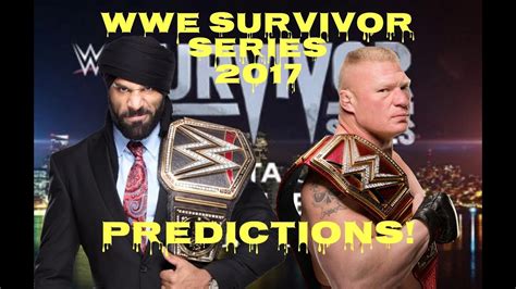 WWE Survivor Series 2017 Predictions YouTube