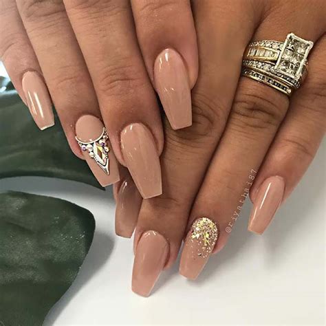 Pretty Nude Coffin Nails That Anyone Can Pull Off Page Of