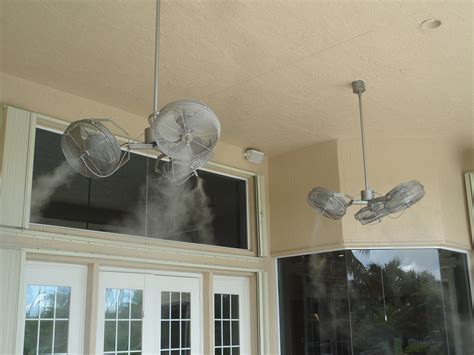 Tri Mist Misting Cooling Celling Fans The Misting Stoe