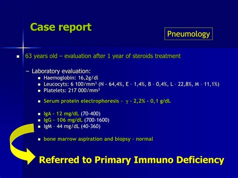 Ppt Common Variable Immunodeficiency Atypical Presentation