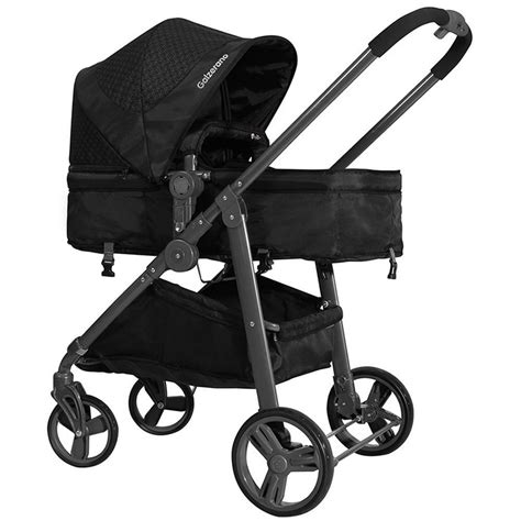 carrinho de bebê travel system galzerano olympus cocoon preto carrinho com bebê conforto