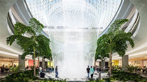 The jewel at singapore changi airport holds the the largest indoor waterfall in the world. Safdie's Changi Airport will house the world's tallest ...