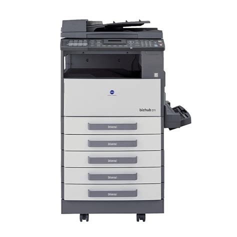 The bizhub 20 was designed to do all that and more in one simple to operate machine. Konica Minolta Bizhub 163 211 - Copy Rem Katowice