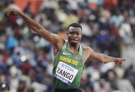 Edwards set a world record with both of his first two efforts in the final of the triple jump, recording 18.16 m. Hugues Fabrice Zango breaks world indoor triple jump ...
