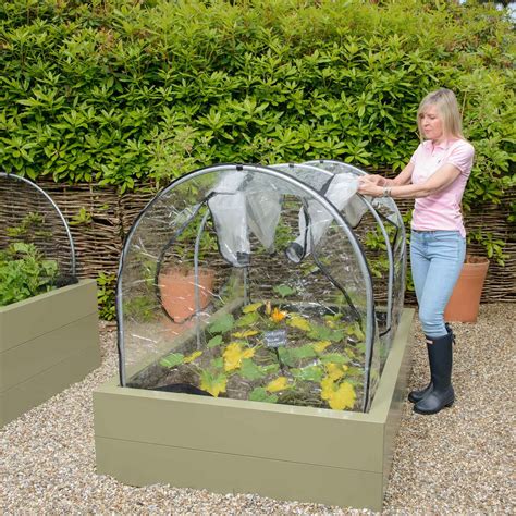 It also has legs to make an ideal for senior gardeners. Hoops & PVC Cover for Superior Metal Raised Beds | Garden ...