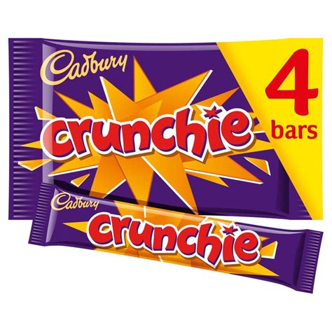 cadbury crunchie multipack 4 x 32g british online british essentials