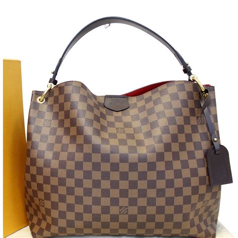 Louis Vuitton Graceful Mm Damier Ebene Shoulder Bag Us