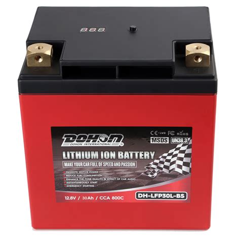 12v 30ah Lithium Iron Phosphate Battery Lifepo4 Starter Motorcycle