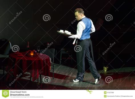 In The Role Of A Waiter Editorial Image Image Of Concerts 51227580