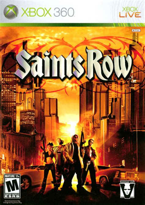Saints Row 2006 Xbox 360 Box Cover Art Mobygames