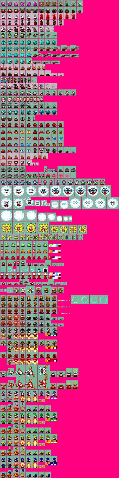 Arcade Bomberman Enemies And Bosses The Spriters Resource