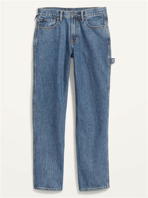 Loose Rigid Non Stretch Carpenter Jeans For Men Old Navy