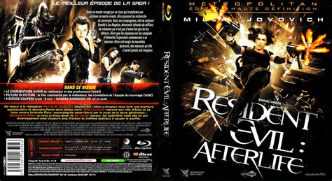Jaquette Dvd De Resident Evil Afterlife Blu Ray Cinéma Passion