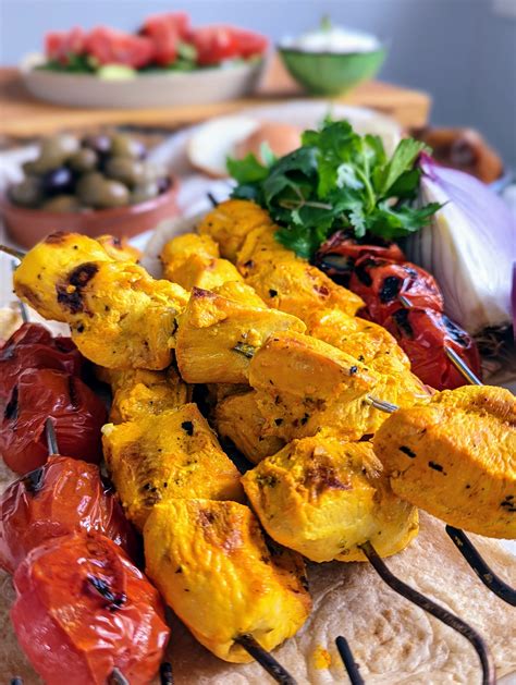 Joojeh Kabob Grilled Saffron Chicken Kebabs The Caspian Chef Omid Roustaei