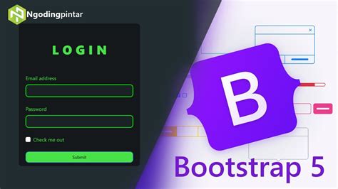 Cara Membuat Halaman Login Dengan Bootstrap 5 Belajar Bootstrap 5