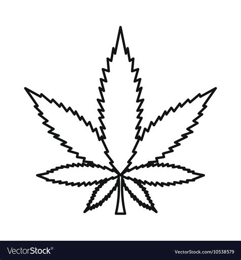 Weed Outline
