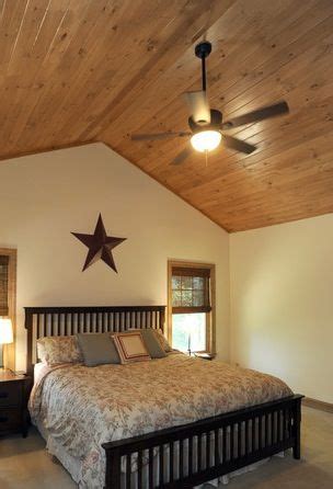 This planking is ready to be painted or sanded to suit your decorating preferences. Bedroom with knotty pine ceiling | Master Bedroom/Bathroom ...