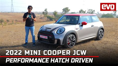 Mini Cooper Jcw Performance Hatchback Review 2022 Evo India Youtube