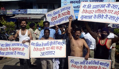 Chhattisgarh Men Hold Nude Protest In Raipur In Fake Caste
