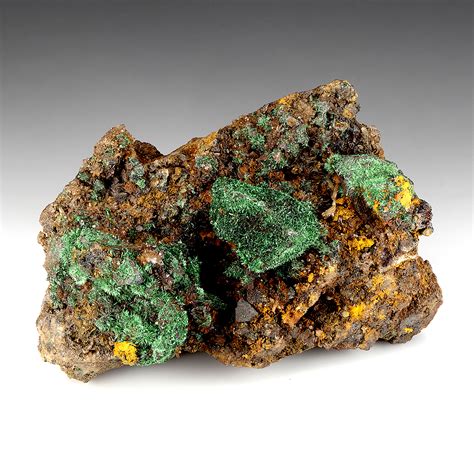 Malachite On Chalcopyrite Minerals For Sale 4281027