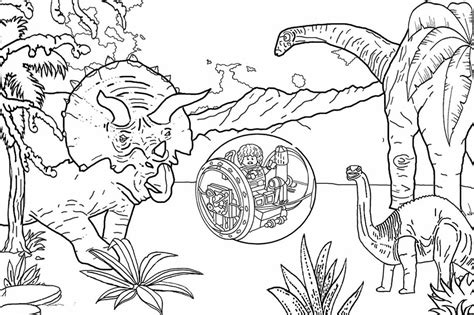 Colouring Pages Jurassic World Coloring Pages Jurassic World Camp