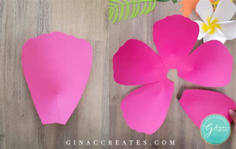 Maybe you would like to learn more about one of these? Hawaiian Paper Flower | Template & SVG - Gina C. Creates