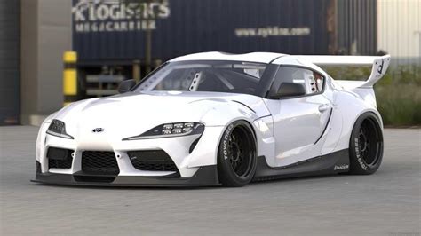 Toyota Supra Gets Awesome Wide Bodykit