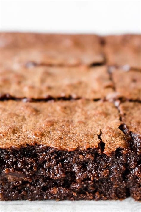 Today's recipe uses the same ingredients as the homemade brownie mix, only it is written for when you want those brownies now and don't want to . Pin on Try