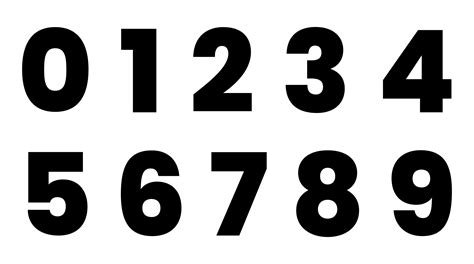10 Best Printable Very Large Numbers 1 10 For Free At