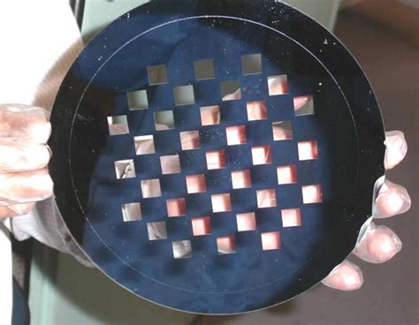 Photo Of 8 In Silicon Glass Bonding Cap Wafer Download Scientific