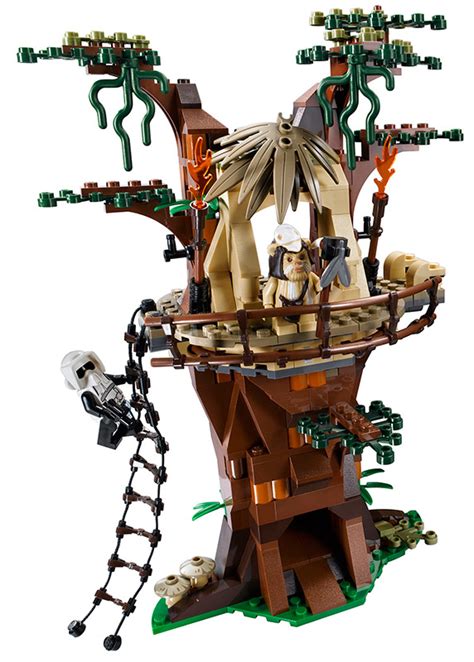 Lego Announces Huge Star Wars Ewok Village Set Mightymega