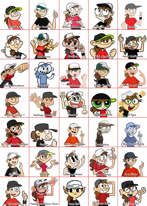 Collection of cartoons ethnic style drawing. Draw Yourself Style Meme by Spectrumelf on DeviantArt