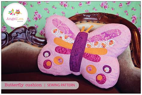 Butterfly Cushion Pattern Pdf Sewing Pattern Butterfly Pillow Etsy