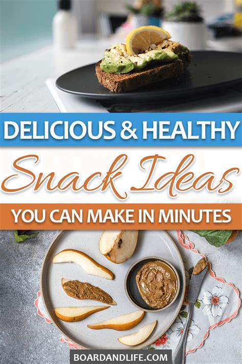 Quick And Delicious Healthy Snack Ideas